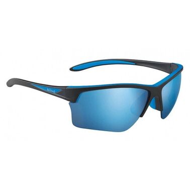 BOLLE Okulary przeciwsłoneczne FLASH Matte Black/Blue HD Polarized Offshore Blue