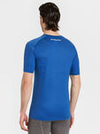 T-SHIRT KRÓTKI RĘKAW 100% MERINO - NIEBIESKI L - 2