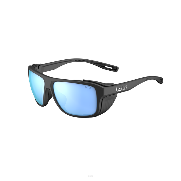 PATHFINDER Black Matte Sky Blue Polarized