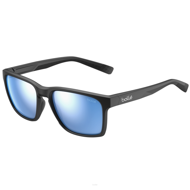REVERENCE Black Matte - Sky Blue Polarized
